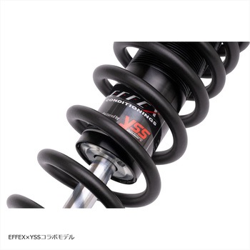 EFFEXxYSS ローダウンリアショック 約30mmダウン ブラック/ブラック PHA0057D-KK EFFEX(エフェックス)