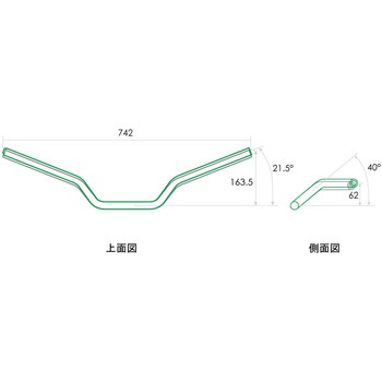 イージーフィットバー シルバー EBF0057S EFFEX(エフェックス)