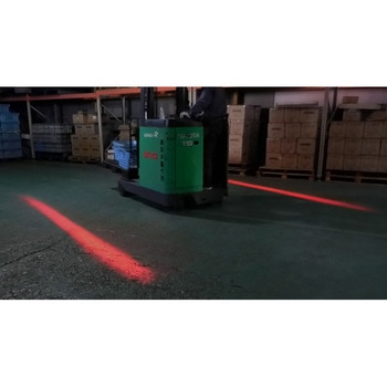 フォークリフト向け LEDラインライト 青木製作所