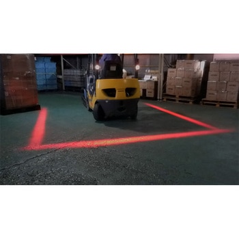 フォークリフト向け LEDラインライト 青木製作所