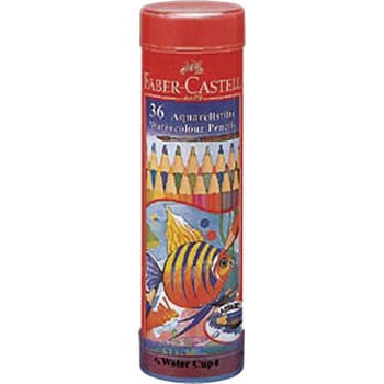 ファーバーカステル 水彩色鉛筆 丸缶 Faber Castell