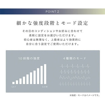 EMSベルト アブス 腹筋 充電式 10段階強度調節 4種モード アルインコ