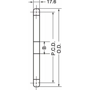 M100 スプロケット 1列A型 三興製作所[スプロケット]