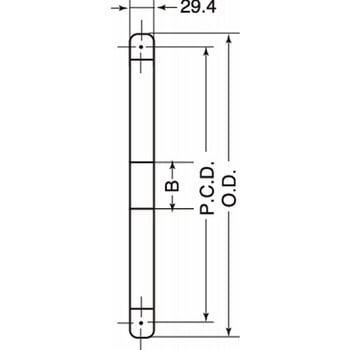 M160 スプロケット 1列A型 三興製作所(スプロケット)