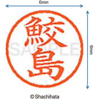 ネーム6 既製(サ) シヤチハタ