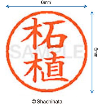 ネーム6 既製(ツ) シヤチハタ