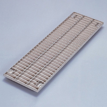 ステンレスグレーチング KNSGB(R) 側溝用ボルト固定式(FBズラーズタイプ)ピッチ22mm カワグレ