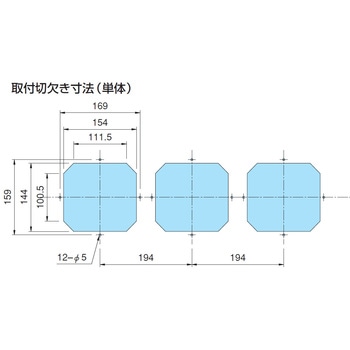 改 角大型テールランプ JB(日本ボデーパーツ工業)