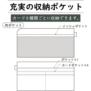 ラポルタ パスポートケース セキセイ