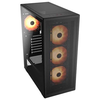 CGR-2AC8B-RGB (MX220 RGB ) ミドルタワーケース(ブラックカラー版) COUGAR