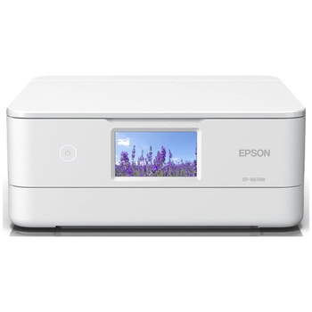 A4カラーインクジェット複合機/Colorio/6色/無線LAN・Wi-Fi/4.3型ワイドタッチパネル/ホワイト EPSON