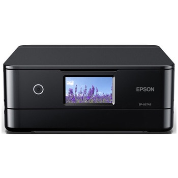 A4カラーインクジェット複合機/Colorio/6色/無線LAN・Wi-Fi/4.3型ワイドタッチパネル/ブラック EPSON