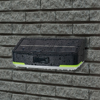 フラットセンサーウォールライト タイマー 防犯  IP65(耐塵形/防噴流形) ELPA