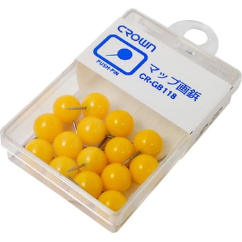 マップ画鋲 クラウン[事務用品]