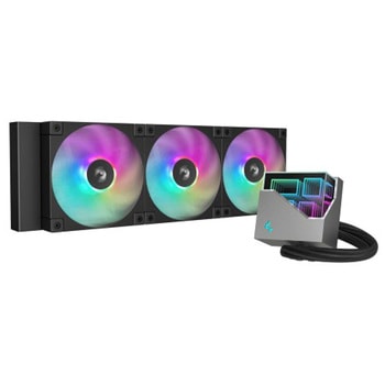LT360 ARGB/360mm水冷CPUクーラー/インフィニティミラー水冷ブロック/第5世代ポンプ/FD12 ARGBファン/Intel LGA1851/1700/1200/1151/1150/1155/AMD AM5/AM4 DEEPCOOL