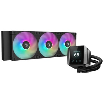 MYSTIQUE 360 ARGB/360mm水冷CPUクーラー/ブラック/「FD12 ARGB」ファン/Intel LGA1851/1700/1200/1151/1150/1155/AMD AM5/AM4対応 DEEPCOOL