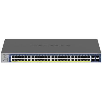 GS752TXPv3 ギガ48ポート SFP+x4 アップリンク PoE+対応スマートクラウドスイッチ NETGEAR