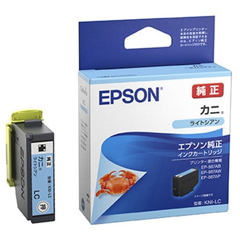 カラリオプリンター用 インクカートリッジ/カニ(ライトシアン) EPSON