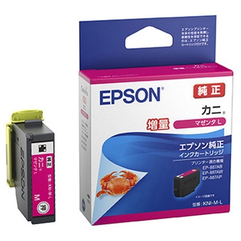 カラリオプリンター用 インクカートリッジ/カニ(マゼンタL(増量)) EPSON