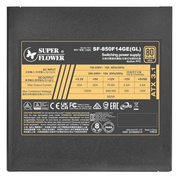80PLUS GOLD認証電源 SUPERFLOWER