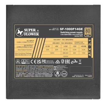 80PLUS GOLD認証電源 SUPERFLOWER
