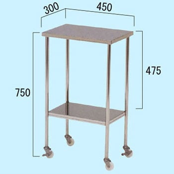 ステンレスミニテーブルワゴン