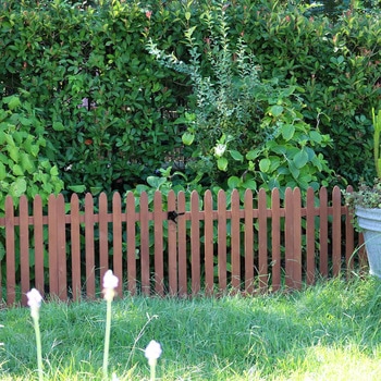 折り畳めるウッドフェンスゲートセット(横ボーダー) 住まいスタイル
