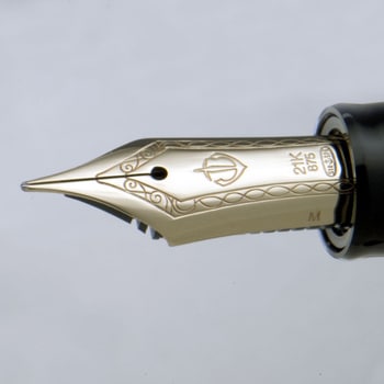 伝統漆芸 麗 石川 創作春慶加賀塗 万年筆 中字 セーラー万年筆