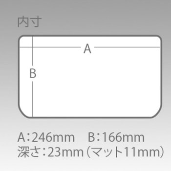 スリットフォームケース3020NS 明邦化学