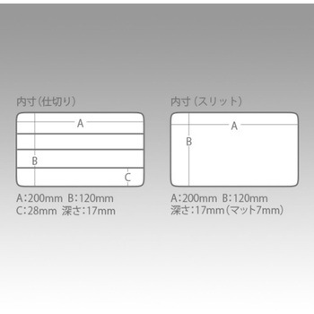ランガンケース3010W-1 明邦化学