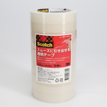 3M スリーエム スコッチ 事務用テープ スムーズに引き出せる透明テープ 3M(スリーエム)