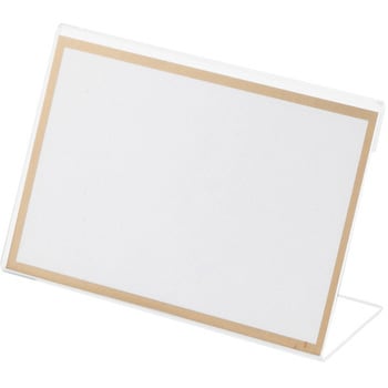 L型カード立アクリル製 クラウン(事務用品) カードスタンド L型カード立アクリル製 クラウン(事務用品) カードスタンド