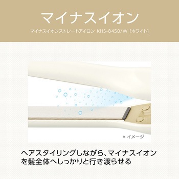 サロンセンス スタンダード 極細マイナスイオンストレートアイロン Salon Sense