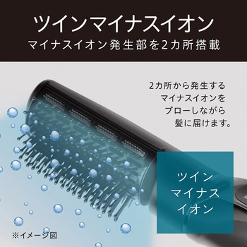 マイナスイオンヘアドライヤー コイズミ