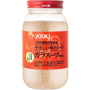 やさしい味わいのガラスープ ユウキ食品