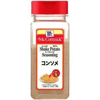 マコーミック ポテトシーズニング コンソメ・バーベキューセット 各2種計2個 スマイルスプーン