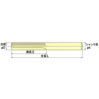 0100-3 超硬Vリーマ OVRL特殊サイズⅠ(0.01mmトビ) 1本 大見工業