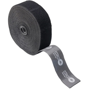 面ファスナーロール (1.5" 穿孔間隔) 20' Wrap-It