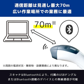 無線式(Bluetooth) 一次元バーコードリーダー エフケイシステム