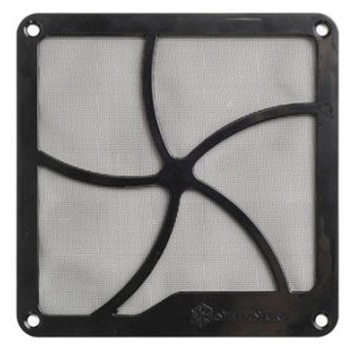 SilverStone PCケースファン 防塵 マグネット メッシュ ファン フィルター 120mm 用 ブラック SST-FF122B SILVER STONE(シルバーストーン)