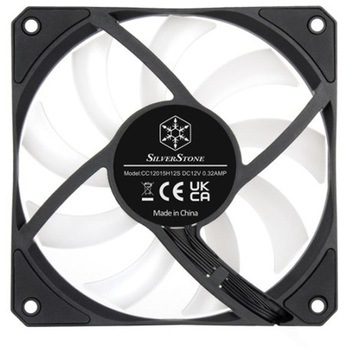 SilverStone PWM機能およびARGBライティング機能搭載の高性能120mmスリムファン SST-AS120B-ARGB SILVER STONE(シルバーストーン)