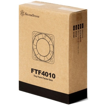 SilverStone 幅広い種類の応用が可能な高性能タイニーフォームファクターファン SST-FTF4010B SILVER STONE(シルバーストーン)