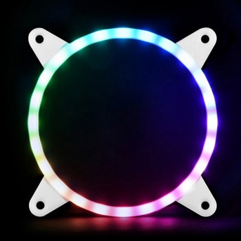 SilverStone 簡単にケースをドレスアップするRGB LED内臓 ファングリル SST-FG122 SILVER STONE(シルバーストーン)