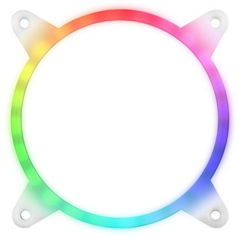 SilverStone 簡単にケースをドレスアップするRGB LED内臓 ファングリル SST-FG122 SILVER STONE(シルバーストーン)