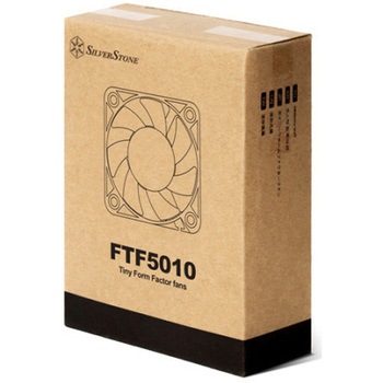 SilverStone 幅広い種類の応用が可能な高性能タイニーフォームファクターファン SST-FTF5010B SILVER STONE(シルバーストーン)