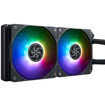 SilverStone 高性能オールインワン液冷クーラー SST-VD240-SLIM SILVER STONE(シルバーストーン)