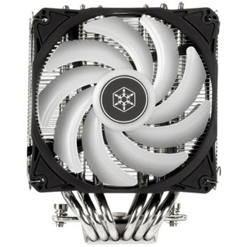 SILVERSTONE  デュアルタワーCPUクーラー  デュアル120mm ARGBファン SST-HYD120W-ARGB SILVER STONE(シルバーストーン)