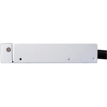 SilverStone 外部3.5ベイ用 ヘッドフォン+マイク端子、USB 3.0×4ポート増設パネル SST-FP32B-E SILVER STONE(シルバーストーン)
