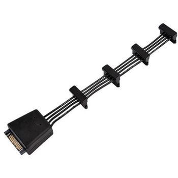 Silverstone 4分岐SATA電源ケーブル SST-CP06 SILVER STONE(シルバーストーン)
