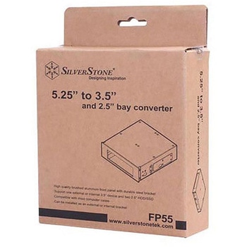 SilverStone 外部5ベイ用 3.5ベイ変換アダプタ SST-FP55B SILVER STONE(シルバーストーン)